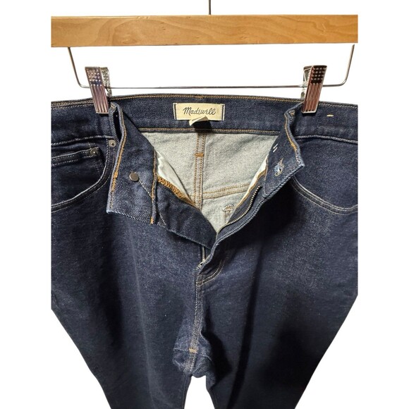 Madewell Women’s 90’s Straight Size 33 Dark Wash New - Picture 9 of 16